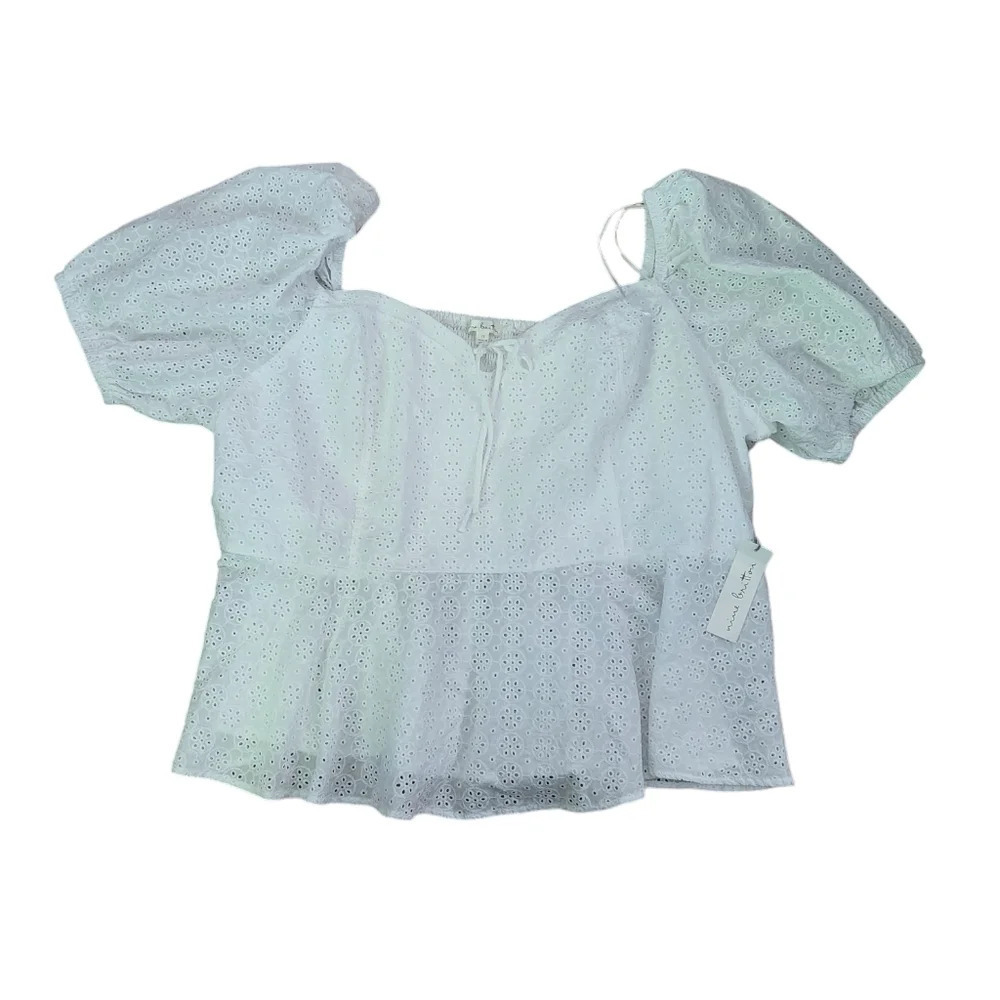 💕Nine Britton eyelet croptop